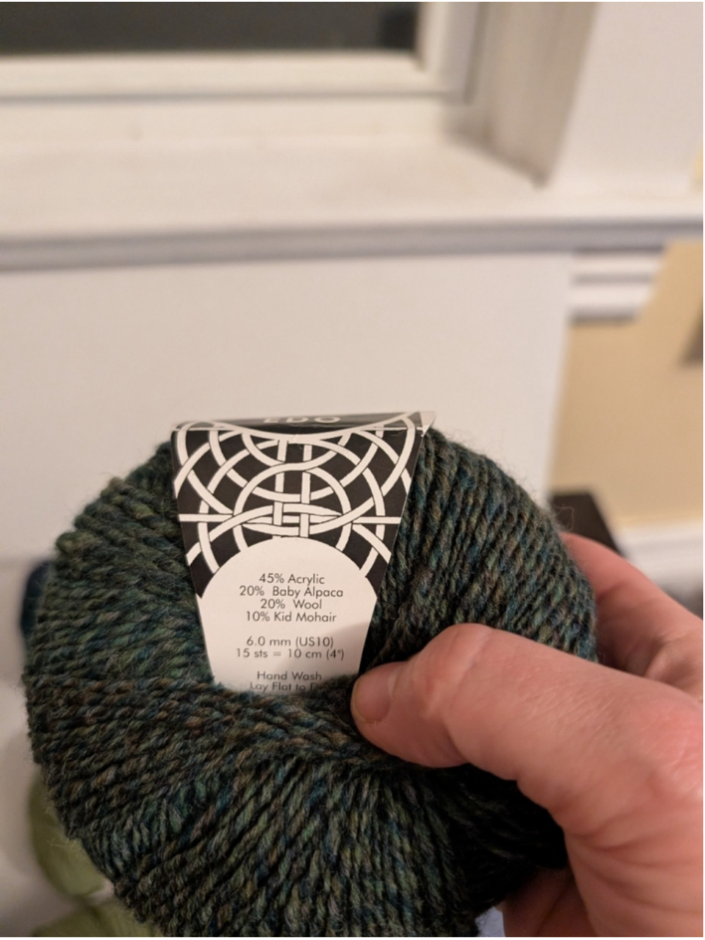 Around The World Assorted Wool Yarn Bundle - Greens, Gray, Plum, Variegated - Picture 8 of 9